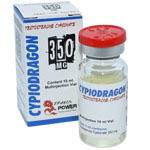 CypioDragon 350 - Cipionato de Testosterona 350 mg x 10 ml. Dragon Power