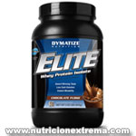 Elite Whey Protein Isolate 2 lbs - Proteina baja en carbohidratos y grasas. Dymatize - concentrados de proteína de suero, de intercambio iónico y aislados de proteínas de suero y péptidos.