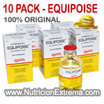 Equipoise 50 Zoetis-Pfizer - 10 Frascos 50 ml x 50 mg Super Pack Especial