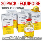 Equipoise 50 Zoetis-Pfizer - 20 Frascos 50 ml x 50 mg Super Pack Especial - El mejor producto para el aumento de masa muscular