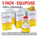Equipoise 50 - 5 Frascos 50 ml x 50 mg Super Pack Especial