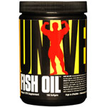 Fish Oil 100 caps Aceite Pescado y Omega 3 Universal Nutrition - El nuevo Universal Fish Oil contiene los más puros aceites de pescado omega-3 molecularmente destilado