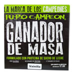 Ganador de Masa - El más completo ganador de PURO CAMPEON - Formulado con proteína de suero de leche con 83 grs de proteína