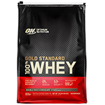 100% Whey Gold Standard 10 LBS -  24 gr de proteína creadora de masa muscular. ON