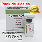 Humatrope Súper Pack 3 Cajas - Somatropina 5 mg 15ui. Hormona de Crecimiento.
