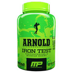 Iron Test - Amplificador de Testosterona para atletas de alto rendimiento. Arnold Series Muscle Pharm - Puede aumentar los niveles de testosterona hasta un 42%