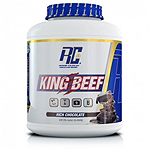 King Beef 50 Servicios - Proteina de Carne de gran sabor con 23 gr. Ronnie Coleman - Protena de Carne con 23 gr por Porcin!! Gran Sabor!
