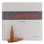 L-Carnitine 10 ampollas de 2ml. - Solución anti-celulítica con efecto alisante y mejorador del buen aspecto de la piel