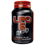 Lipo-6 Black 120 Caps. Quemador de grasa mas extremo. Nutrex