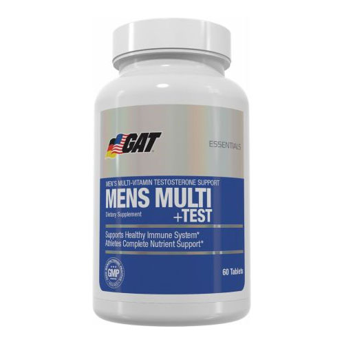 Mens Multi + Test - Multivitaminico ms Testosterona Tribulus Terrestis. GAT