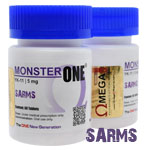 Monster ONE ® YK-11 de 5 mg. Aumenta tu masa muscular! Omega 1 Pharma