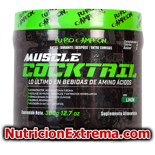 Muscle Cocktail - Mezcla de Amino cidos. PURO CAMPEON