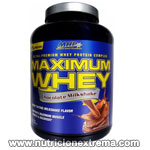 Maximum Whey - Una megadosis de 25gr de Proteina de accin rpida. MHP