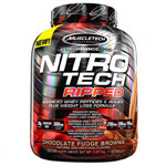 Nitro-Tech Ripped 4 lbs Proteina 30 gr + Perdida de Peso. Muscletech - Diseñada con una fórmula especial para construir músculo magro y Quemar Grasa!