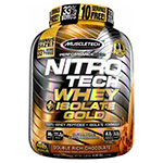 Nitro-Tech Whey ISOLATE Gold - Proteina Isolatada de Super Calidad. Muscle-Tech. - Frmula de protena pura que contiene pptidos de suero y aislados