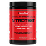 Nitrotest 30 srv - Preworkout que te da un bombeo de testosterona! MuscleMeds