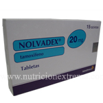 Nolvadex Tamoxifeno - 15 Tabs - Es un medicamento no esteroide derivado del trifeniletileno que ejerce un complejo espectro de efectos farmacológicos antagonistas y agonistas de los estrógenos en distintos tejidos