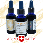 Nova Growth 25 - Ibutamoren MK 677. 25 mg x 1 ml. Gotero 30 ml. Nova Meds