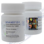 Nova Mest 25 - Proviron 25 mg Mesterolone 100 tabs. Nova Meds.