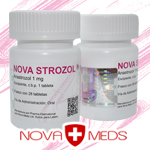 Nova Strozol - Anastrozol 1 mg x 28 tabletas. Nova Meds