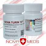 Nova Turin 10 - Turinabol - Aumento de Masa y Fuerza. Nova Meds