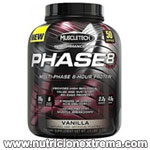 PHASE 8 - Proteina de 8 horas de alimentacion muscular. MuscleTech - PHASE8™ es uno de la nueva proteína de liberación sostenida de Muscletech para su nueva línea Performance Series.