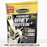 Premium Whey Protein Plus 5 Lbs - Incrementa musculo y fuerza. Muscletech