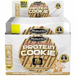 Protein Cookie - Textura suave al horno con menos grasa y menos carbohidratos que otros. Muscletech       - Estas deliciosas galletas empacadas de prote�nas, sin gluten, son un suplemento r�pido para llevar para todos aquellos entusiastas en actividad f�sica. 