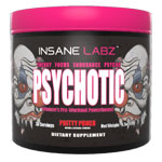 Psychotic for Her - Pre-entrenador para Mujeres Sper Potente para Atletas Elite. Insane Labz - El pre-entrenador ms potente para mujeres con ingredientes extremos solo para atletas elite.
