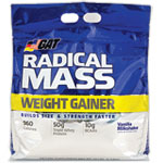 Radical Mass 10 lb - Ganador de masa muscular magra con 55 g de Proteina. Beast Sports - Pierde el miedo, con Gargantua no obtendrs grasa abdominal, solo msculo rocoso. 