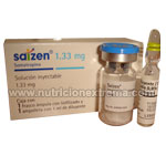 Sai-zen (4 UI) Hormona de Crecimiento Marca M3rck Serono