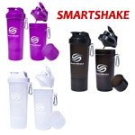 Smart Shaker - Los mejores shakers para proteina, capsulas y polvo adicional. - Vaso mezclador con diversos compartimientos.