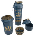 Vaso mezclador con diversos compartimientos.