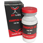 Stanoplex 100 - Winstrol 10 ml x 100 mg. XT LABS Original