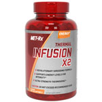 Thermal Infusion X2 120 caps. Mezcla de hierbas termogenicas. Met-RX  - Contiene las propiedades naturales beneficiosas de la hierba Gymnema junto con el Cromo, mineral esencial