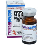 ThunderDragon 400 - Mezcla de Trembolona + Enantato + Propionato 400 mg. Dragon Power
