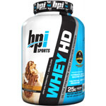 Whey HD 4.5 lb - Proteina de suero de leche con formula renovada! BPI Sports - Una proteína para ganancias musculares de calidad! 