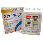 Xerendip 4 UI Hormona de Crecimiento - Pisa - Hormona de Crecimiento - Somatripina 1.33 mg x 4 U.I.